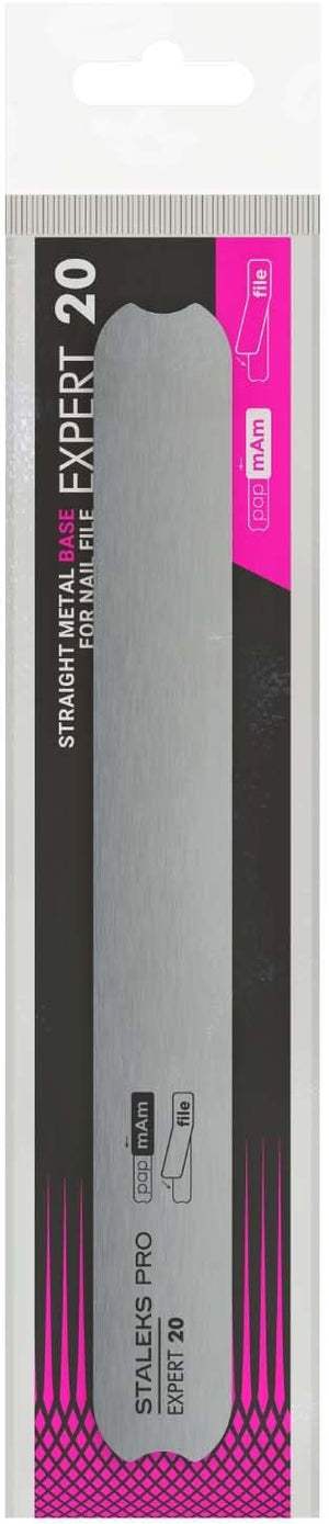 Straight metal base for nail file EXPERT 20
