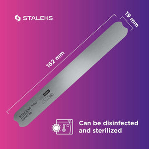 Straight metal base for nail file EXPERT 20