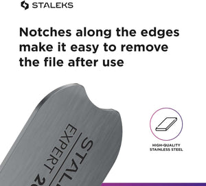 Straight metal base for nail file EXPERT 20